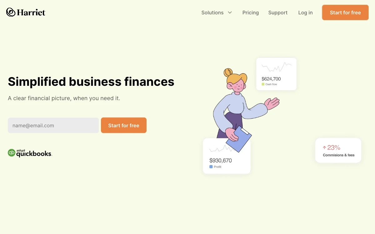 Harriet: Simplifying Business Finances for Success