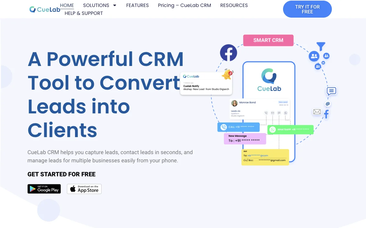 CueLab CRM: Boost Your Lead Conversion Rates