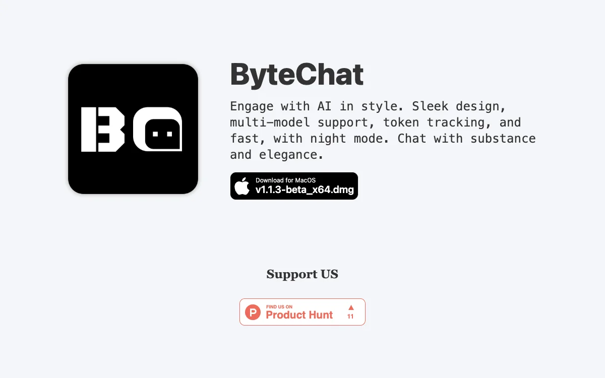 ByteChat: Ứng dụng chat AI tuyệt vời cho MacOS