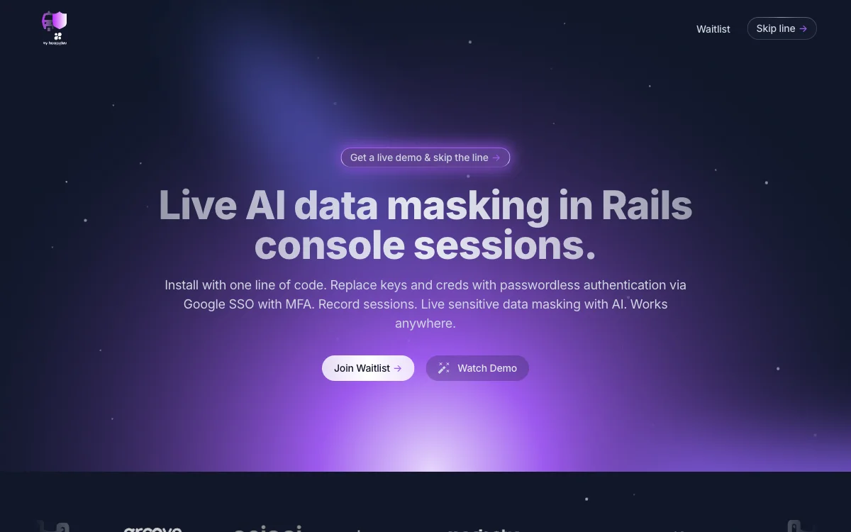 Rails Guard：Rails控制台会话中的实时AI数据掩码与全方位保障