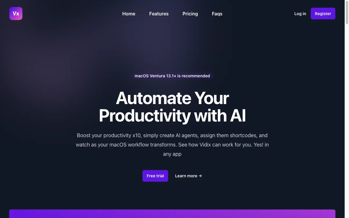 Vidix: The AI-Powered macOS Assistant for Enhanced Productivity