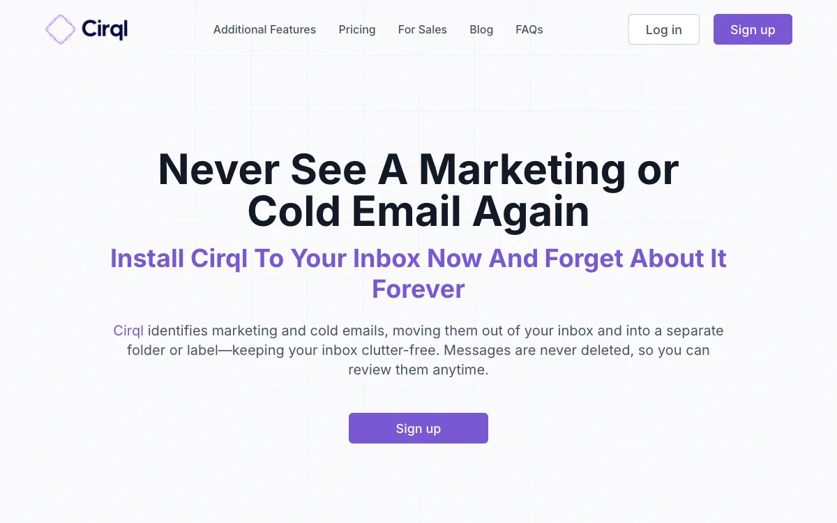 Cirql - Streamline Your Inbox with AI