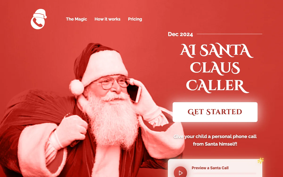 Santa Claus is Calling: Tạo Kì ức Noel Đáng nhớ cho Trẻ em qua Cuộc Gọi từ Santa