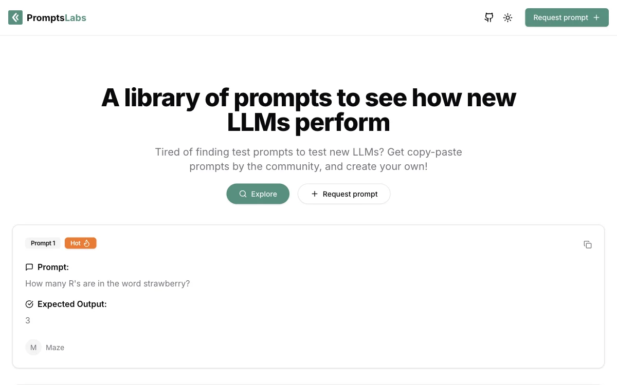 PromptsLabs: Unleashing the Potential of LLM Testing