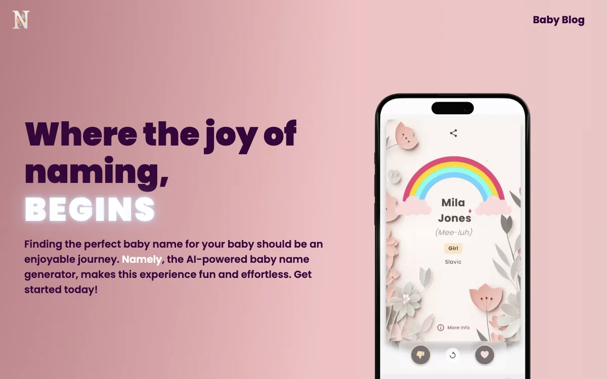 Namely: Revolutionizing Baby Name Selection with AI