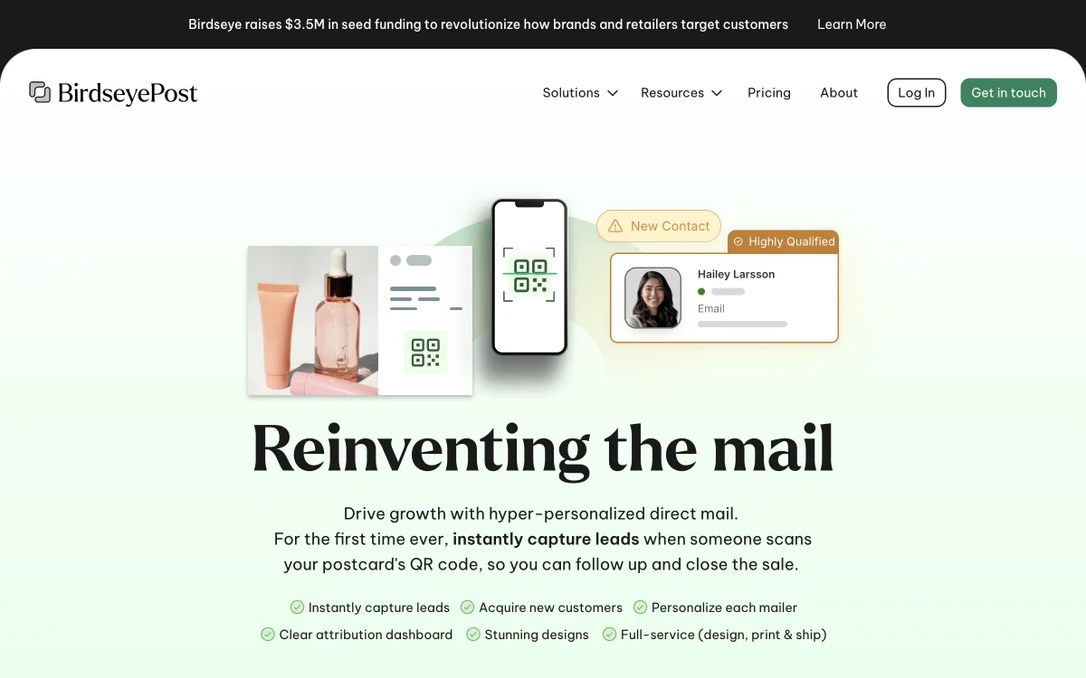 BirdseyePost: Revolutionizing Direct Mail Marketing