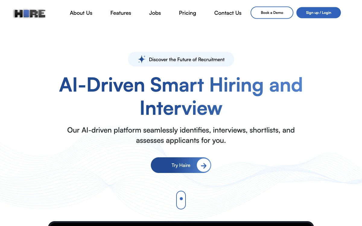 Haire.ai: AI-Powered Recruitment Platform for Efficient Hiring