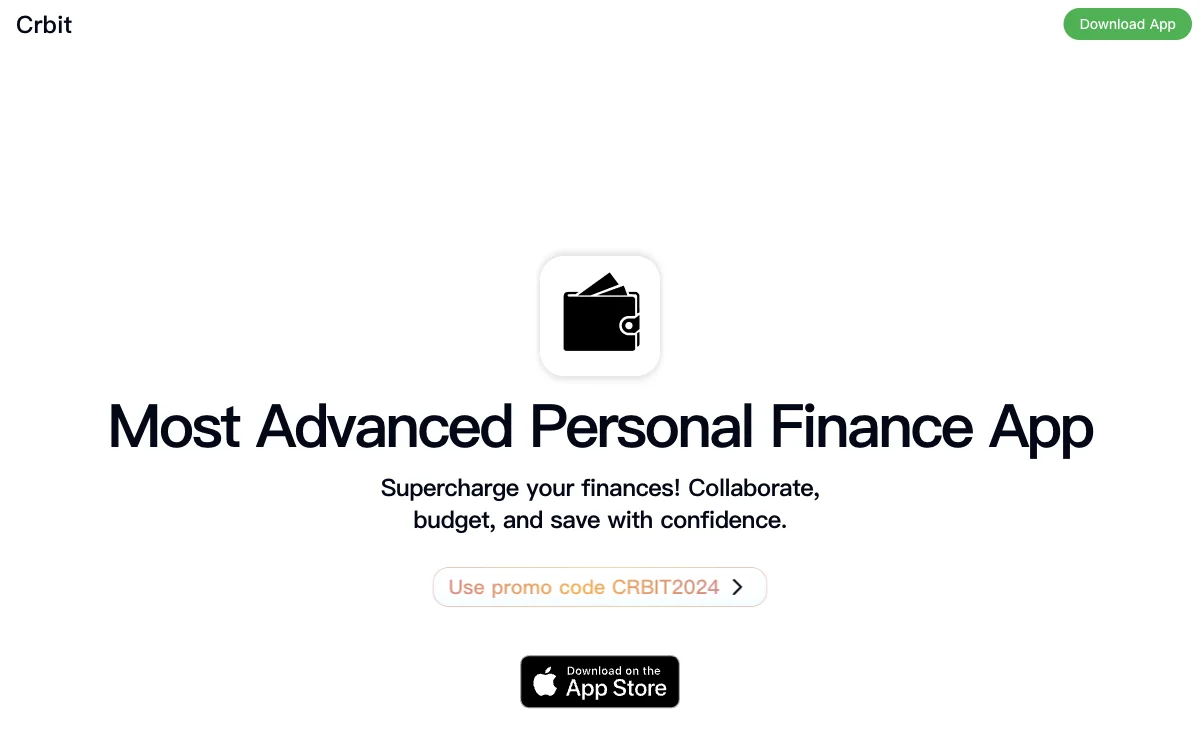 Crbit: The AI-Powered Personal Finance App for Better Financial Management