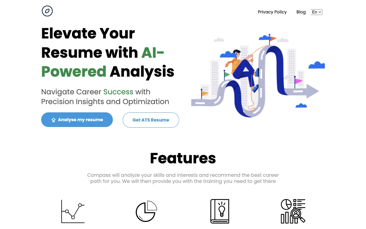 Compass - AI-возможности анализа резюме для успешной карьеры