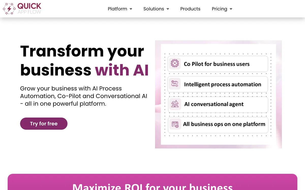 QuickAppFlow: Revolutionizing Business Efficiency with AI