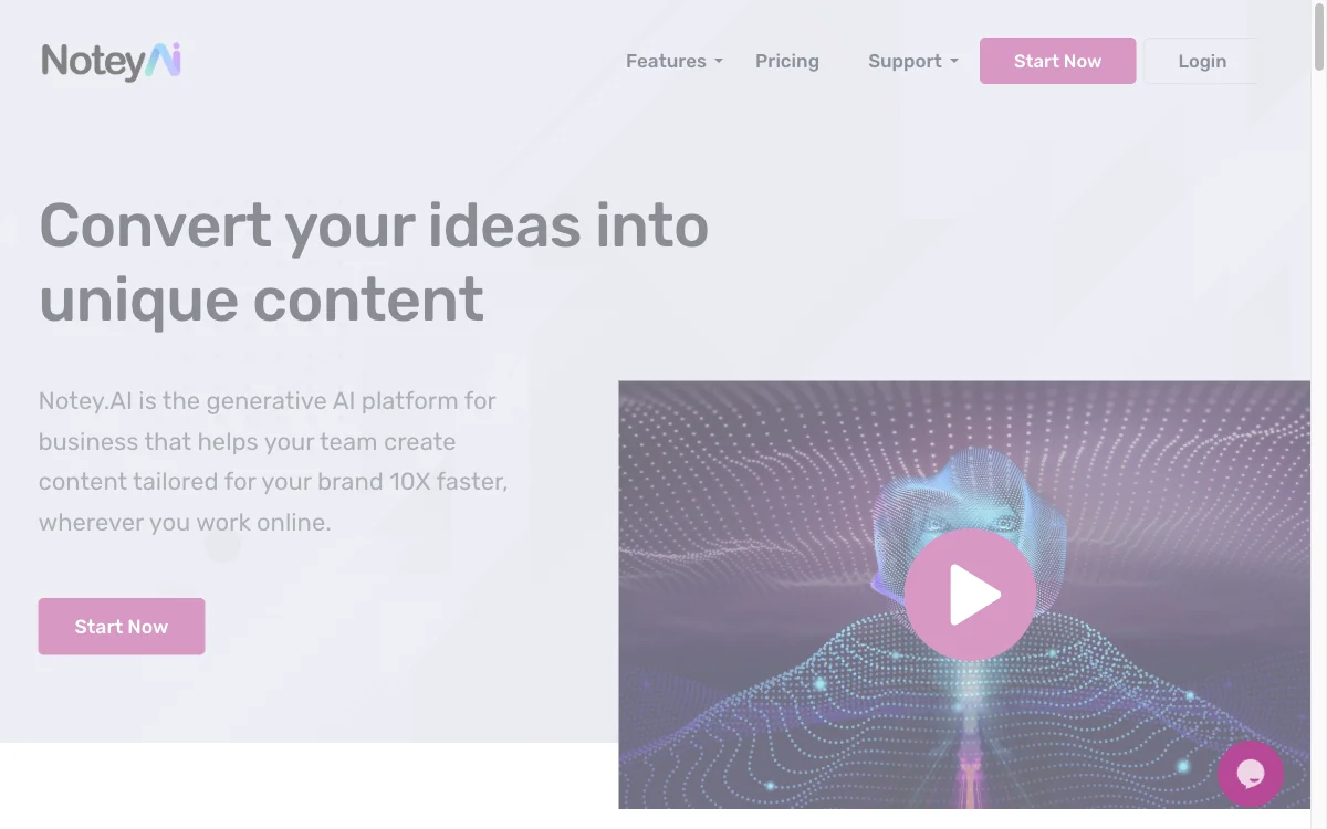 Notey.AI - Revolutionize Your Content Creation with AI