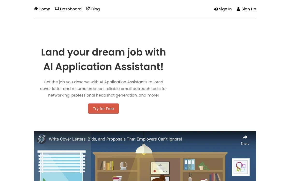 AI Application Assistant: Land Your Dream Job