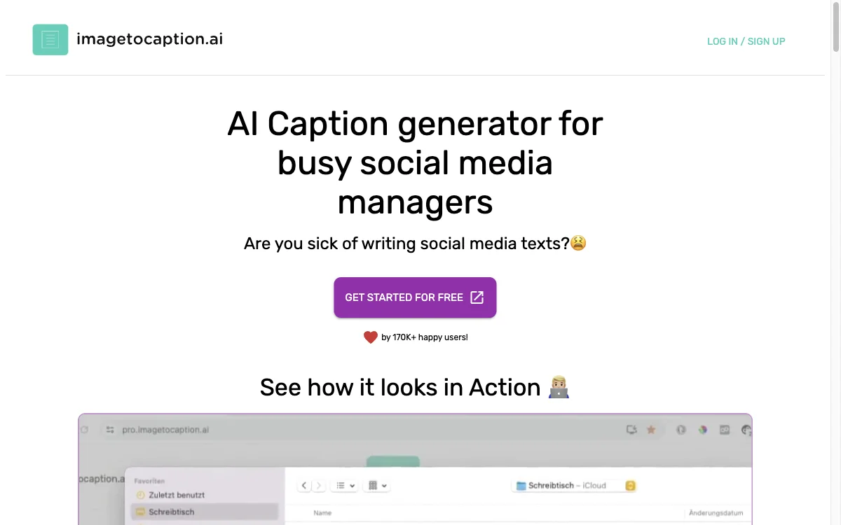 Automate Your Social Media Captions with imagetocaption AI