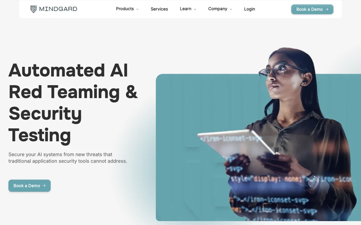 Mindgard: Secure Your AI with Advanced Red Teaming & Security Testing