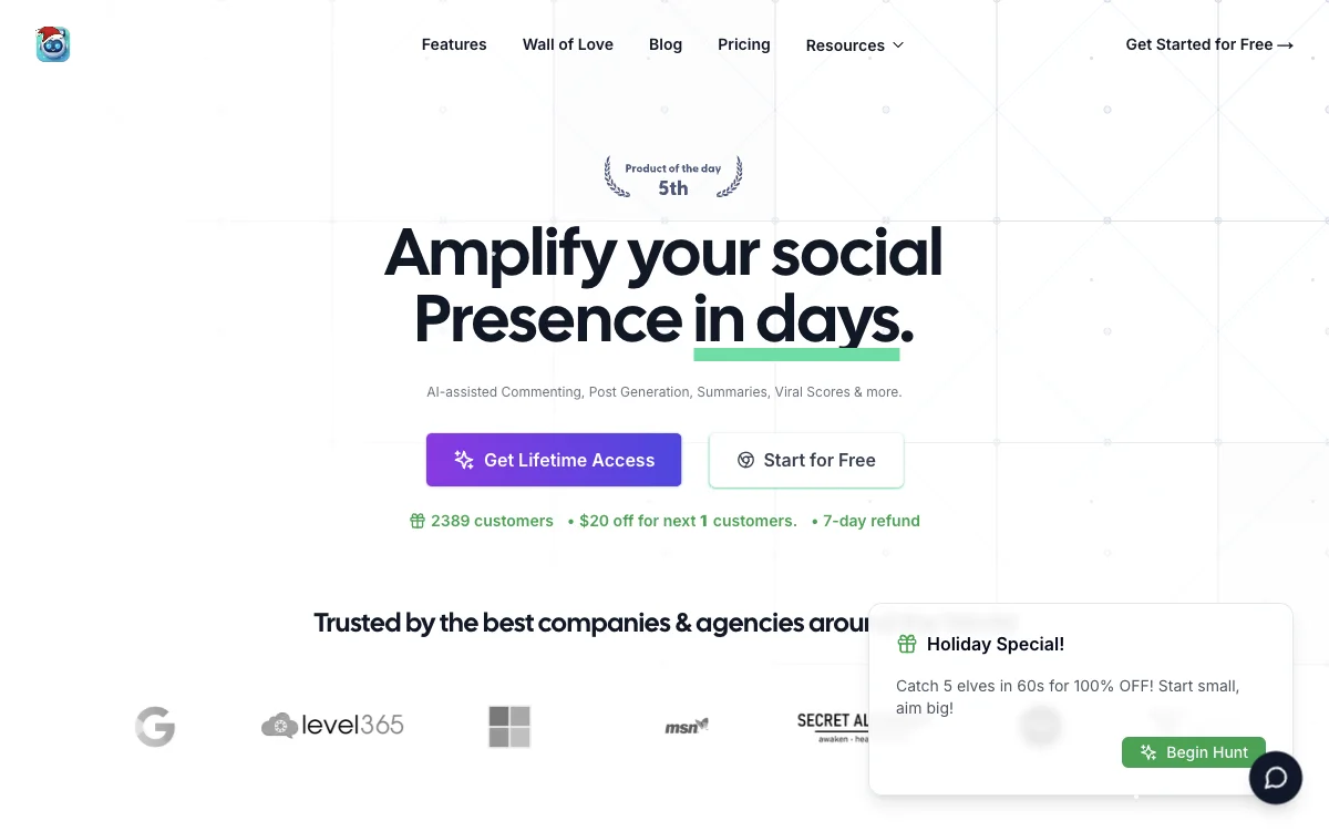 Olly: Amplify Your Social Presence with AI-Powered Chrome Extension