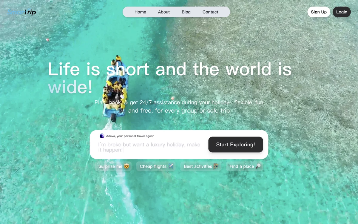 Smartrip: Revolutionizing Travel Planning with AI