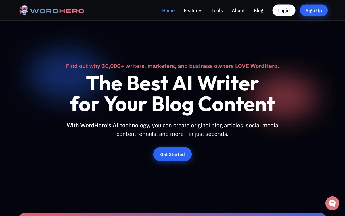 Best AI for Blog Writing | WordHero: AI Writer & Content Generator