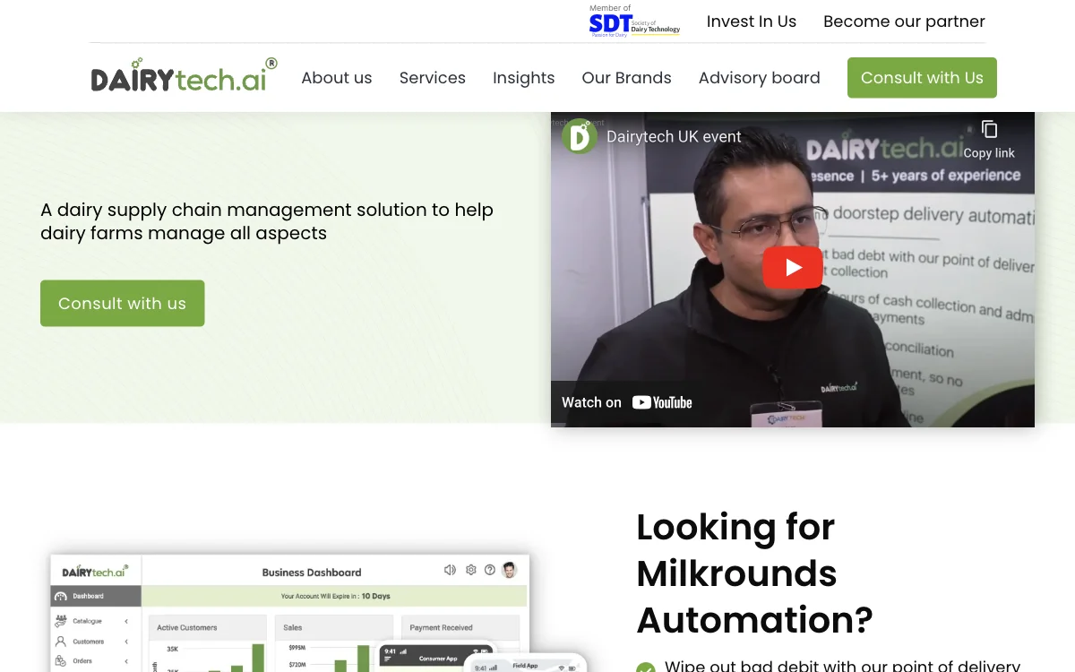 Revolutionize Dairy Supply Chain with Dairytech.ai