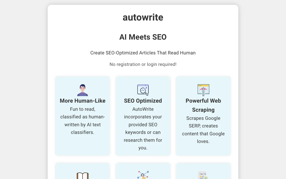 AutoWrite: AI-Powered Writing Assistant for Efficient Content Creation