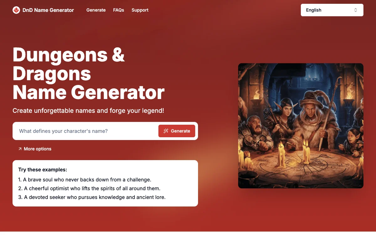 Enhance Your D&D Experience with the DnD Name Generator