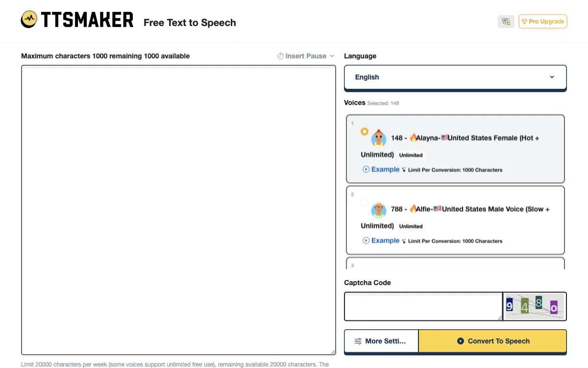 Unleash the Power of Text-to-Speech with TTSMaker