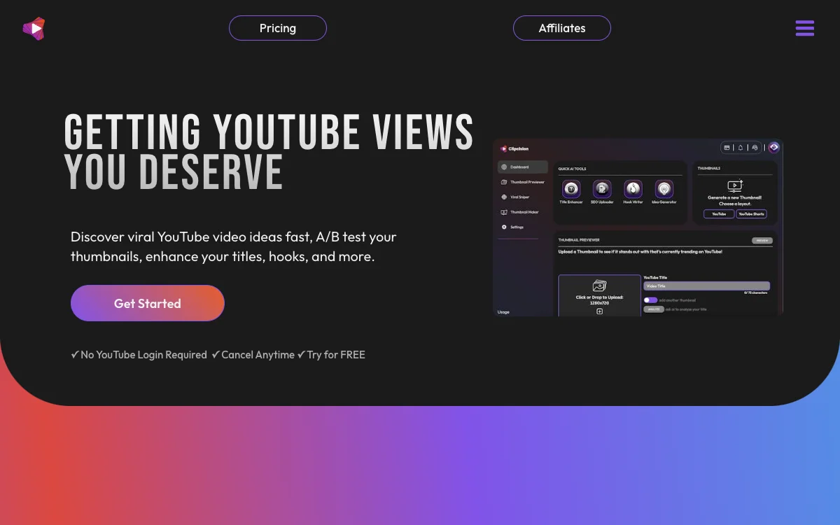 Clipcision: Your Ultimate YouTube Toolkit for Boosting Views and Creativity