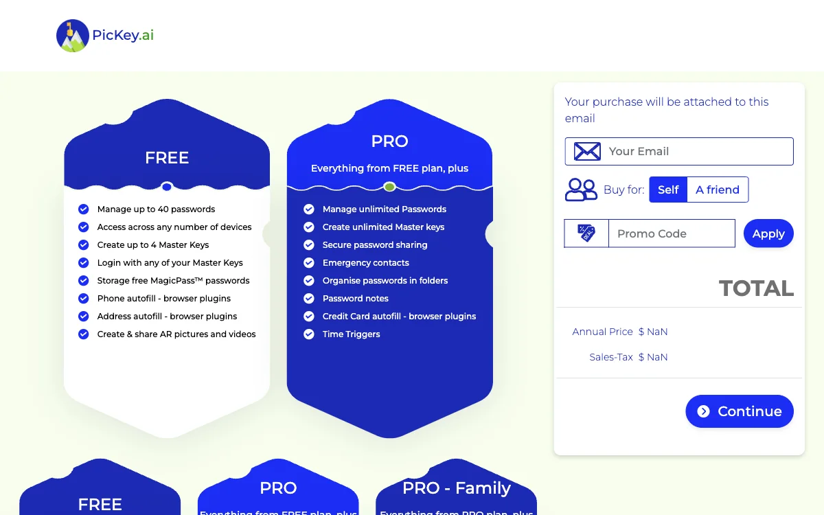 PicKey.ai: The AI-Powered Password Manager for Secure and Convenient Password Management