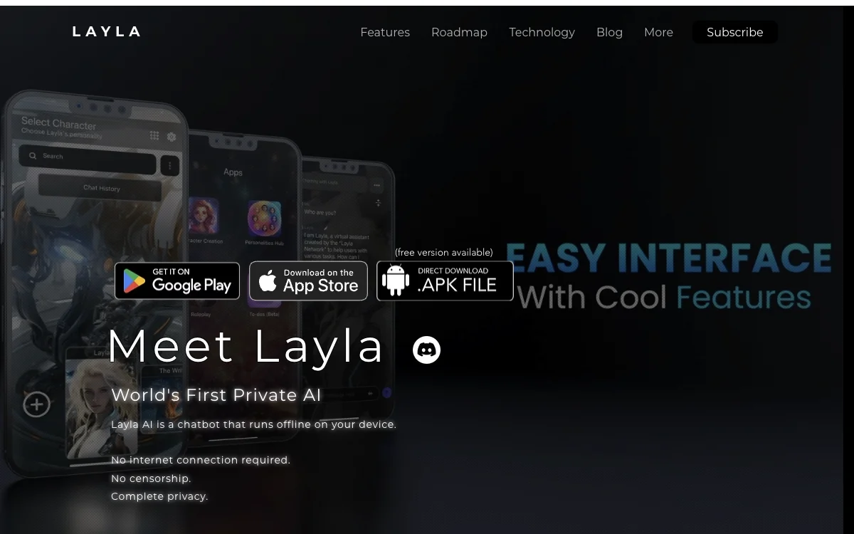 Layla: The Offline AI Assistant for Privacy and Customization