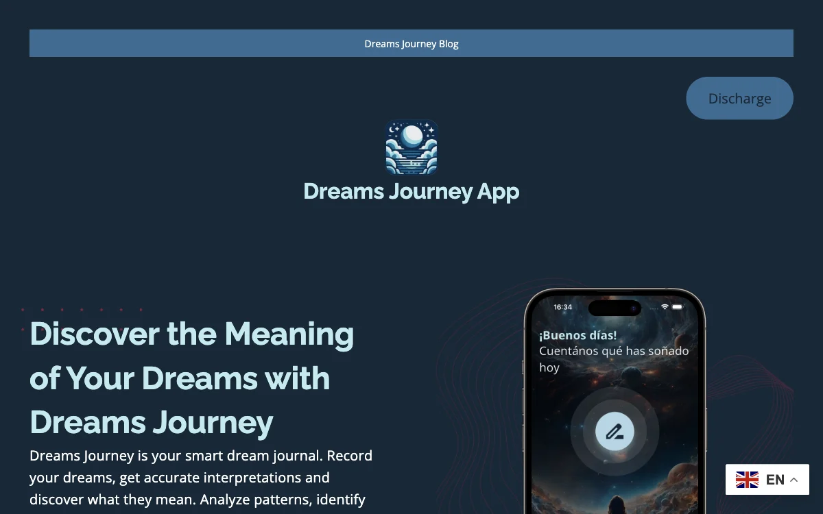 Dreams Journey - Ứng dụng Giải thích và Theo dõi Giấc Mơ