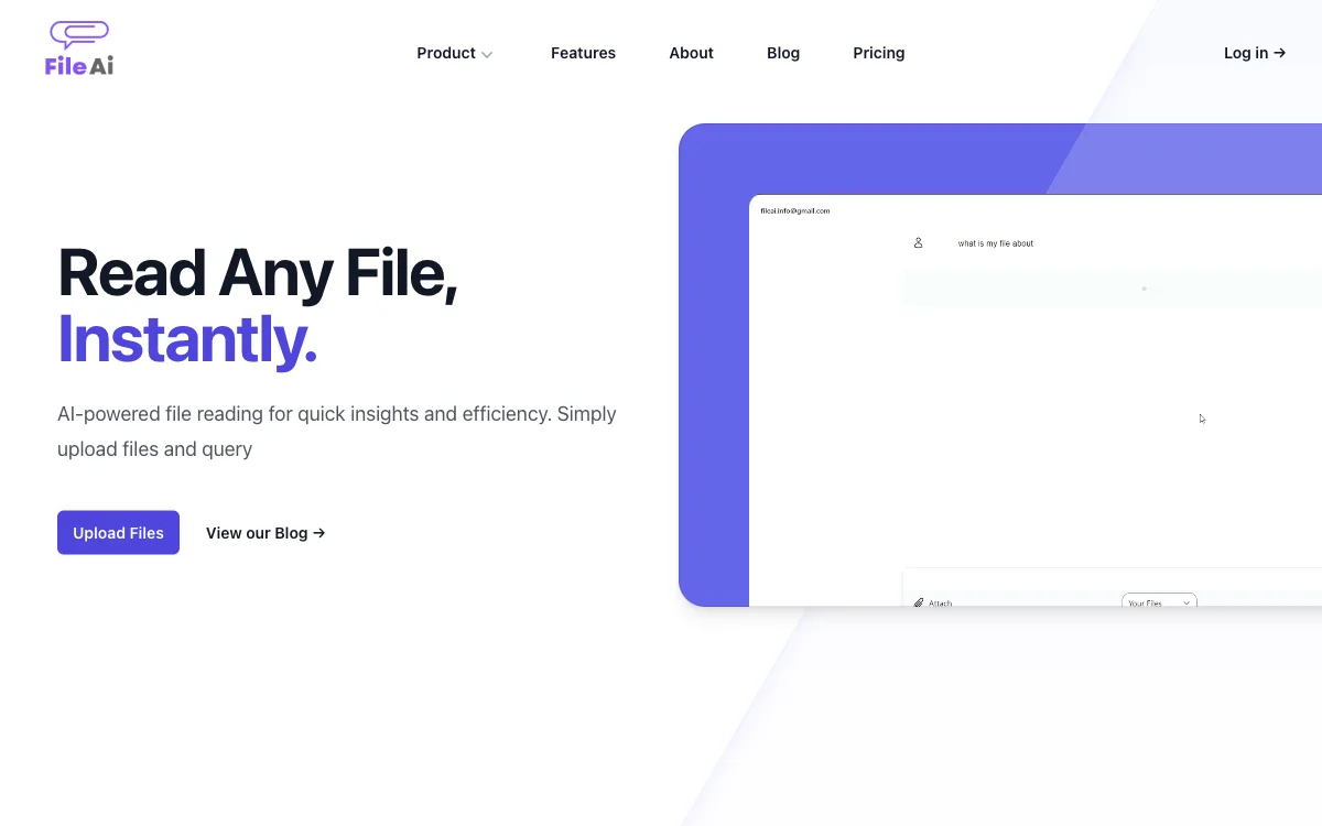 File AI：高效读取文件，助力信息获取的智能助手