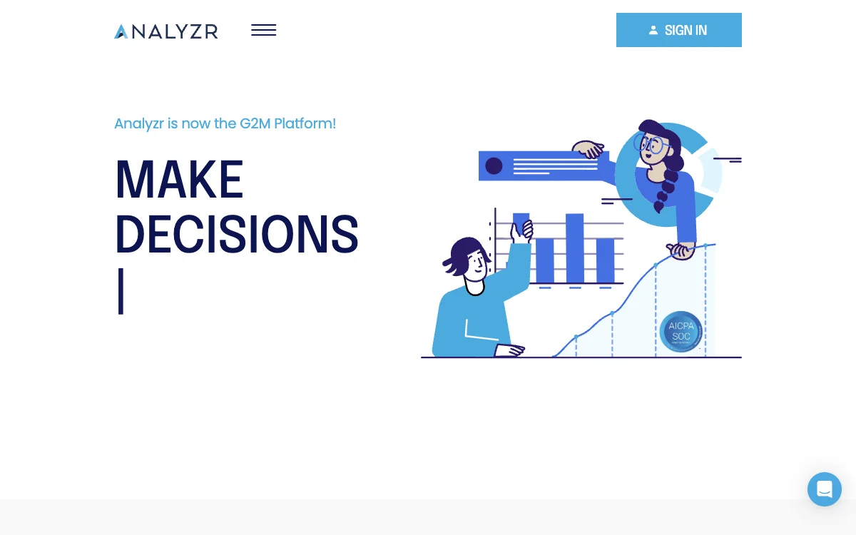 Analyzr - आपके व्यवसाय के लिए बेहतर निर्णय