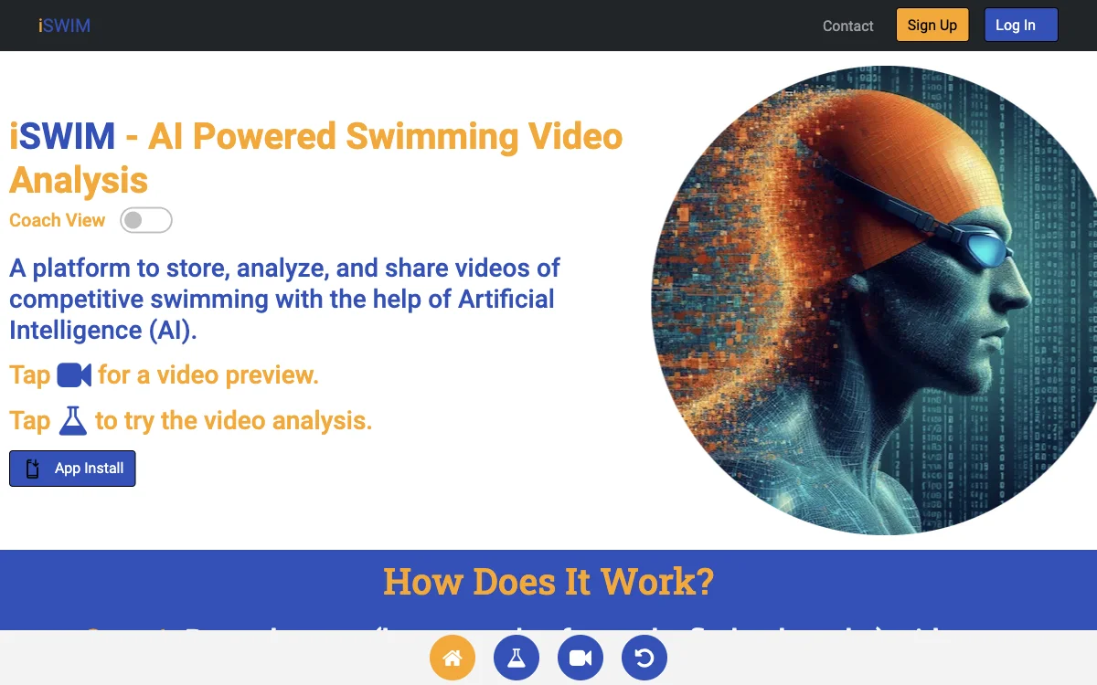 Swimming Video Analysis AI | Improve Performance with iSWIM