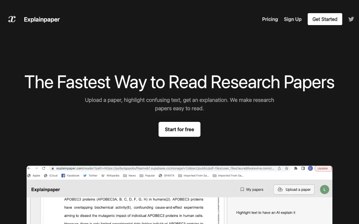 Explainpaper: Simplify Research Papers with AI