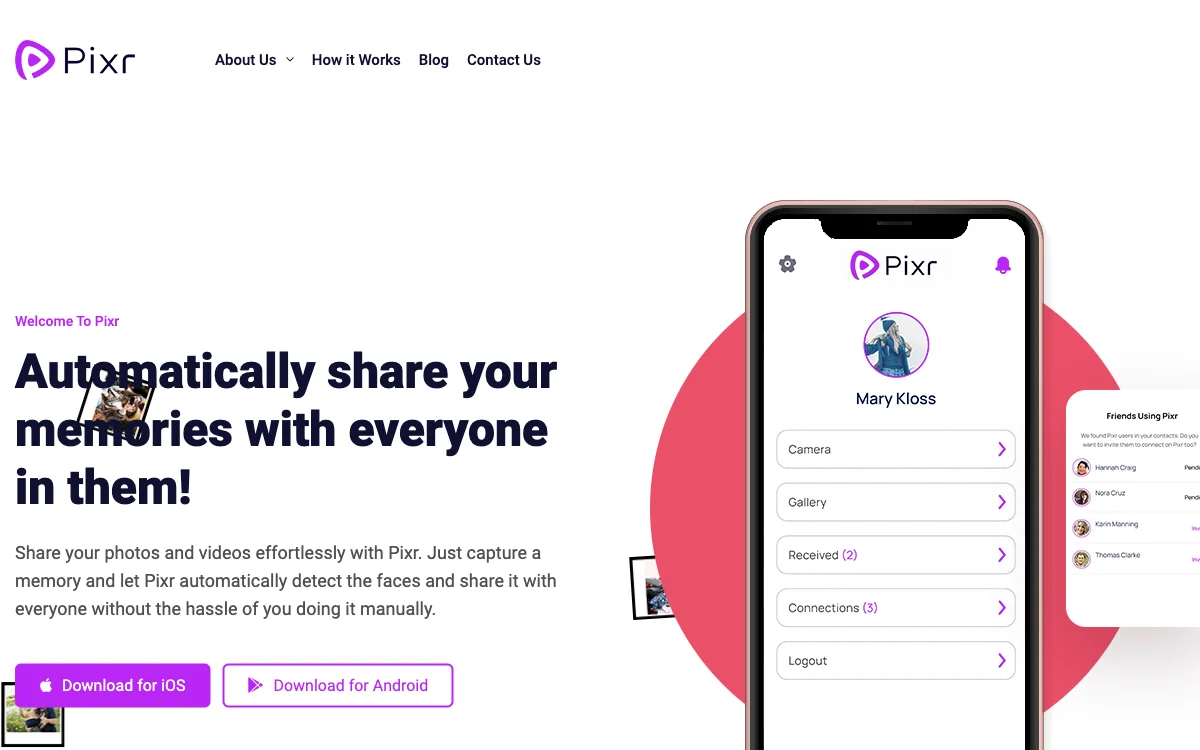 Pixr：借助AI轻松分享照片和视频的智能应用