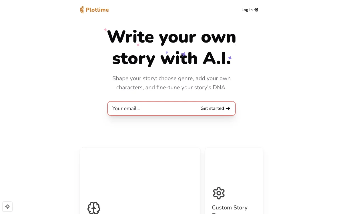 Write Your Own Story With A.I. - Plotlime