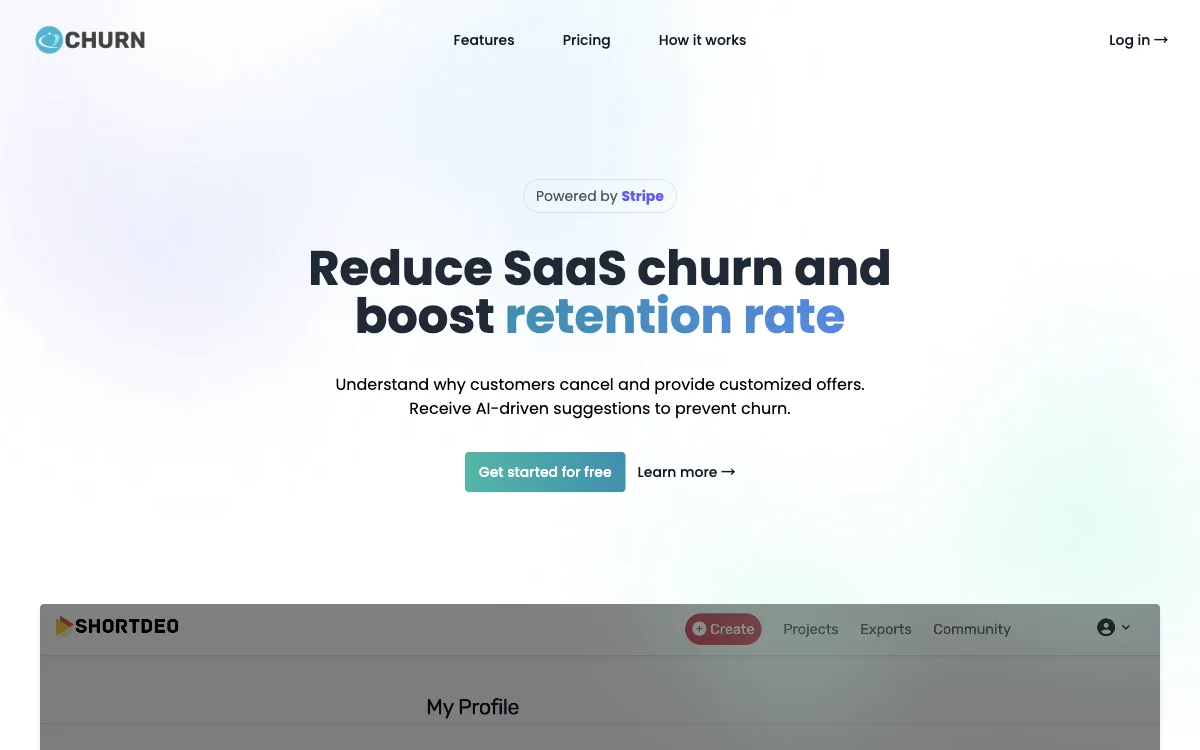 Reduce tu tasa de abandono y aumenta la retención de clientes en SaaS con Echurn