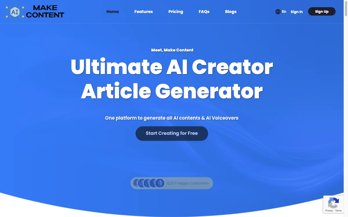 Make Content - Ultimate AI Creator for Diverse Content Needs