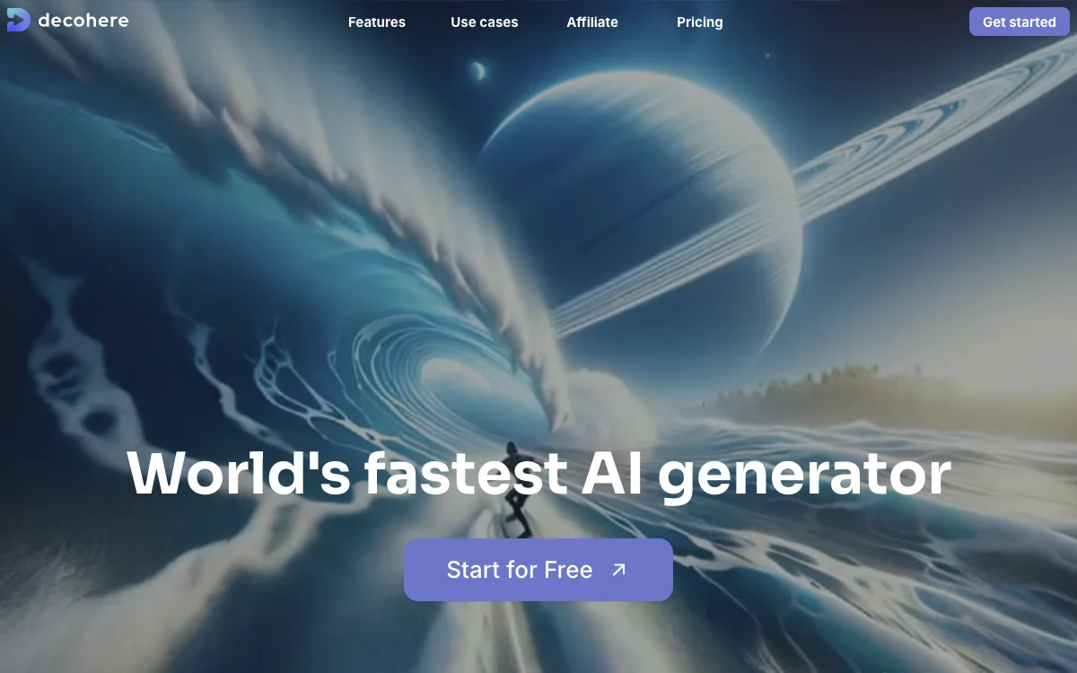 Decohere - Revolutionizing AI-Generated Content with Speed and Precision