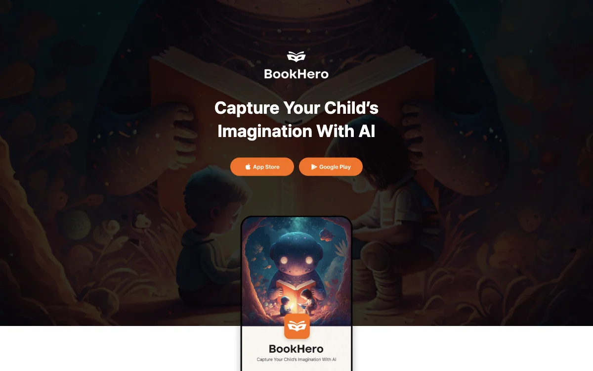 BookHero: AI-Powered Reading and Book Creation for Children