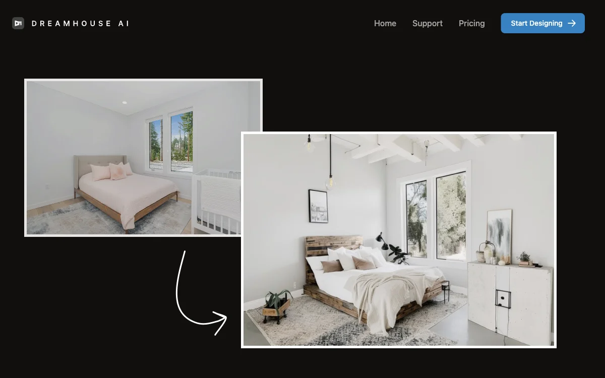 Dreamhouse AI: Your AI-Powered Interior Design & Virtual Staging Solution