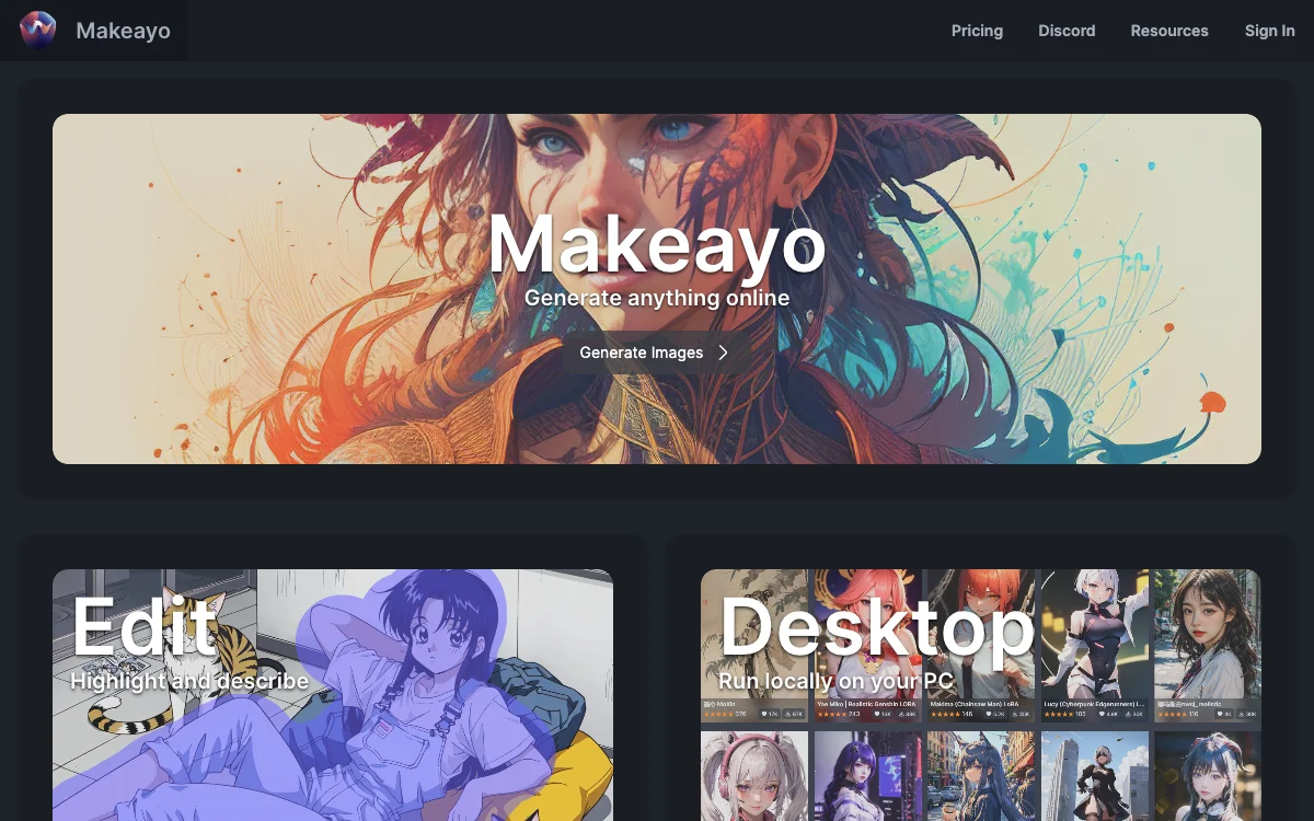 Makeayo：助力便捷在线创作的AI工具