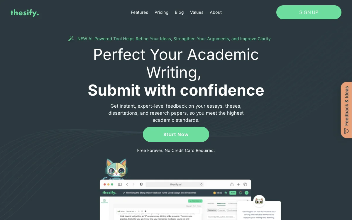 Thesify: The AI Tool That Elevates Your Academic Writing