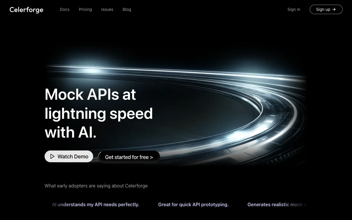 Celerforge: Accelerate API Prototyping with AI