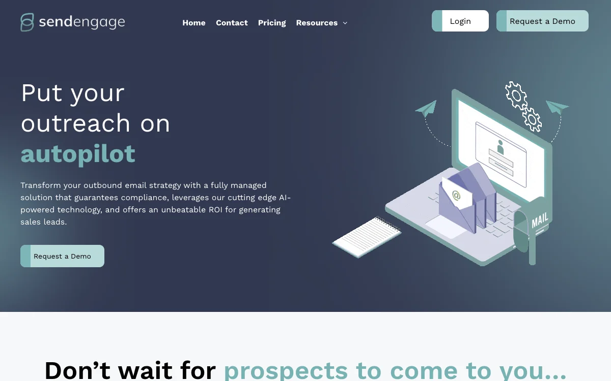 SendEngage: AI-Powered Email Outreach for B2B Lead Generation