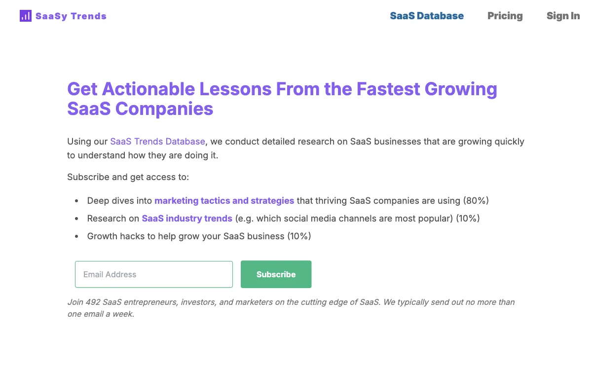 SaaSy Trends: Your Key to SaaS Growth Insights and Actionable Lessons