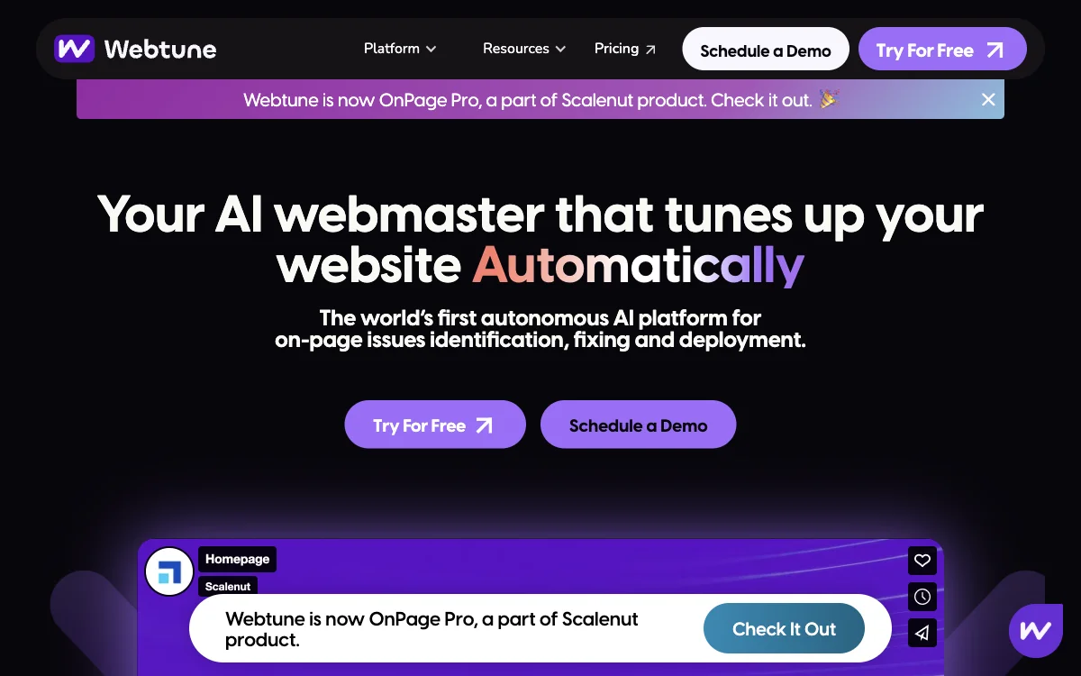 OnPage Pro: Your AI-Powered Website Management Solution for SEO Success