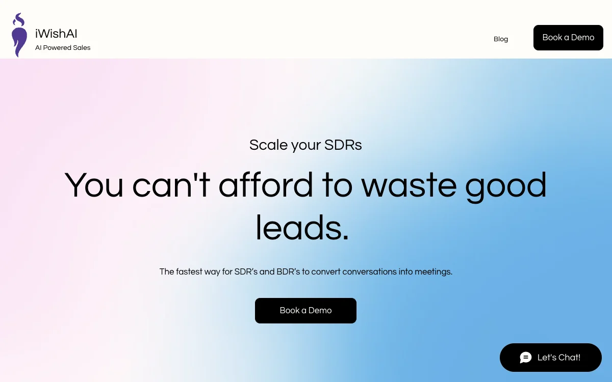 iWishAI: Revolutionizing Sales with AI
