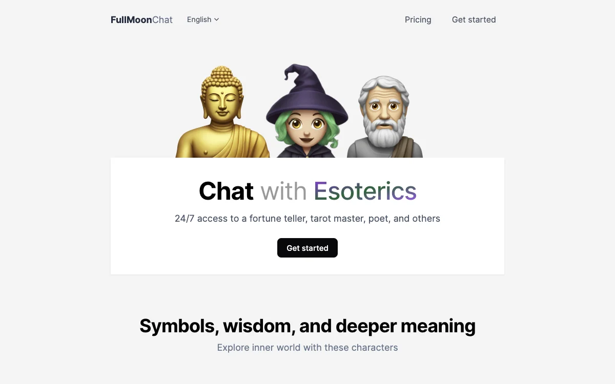 FullMoonChat: 24/7 Access to Esoteric Experts