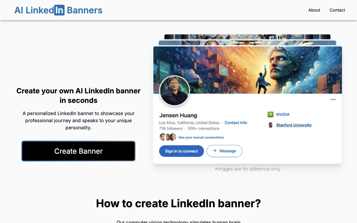 AI LinkedIn Banners：快速打造个性化LinkedIn展示，彰显职业魅力