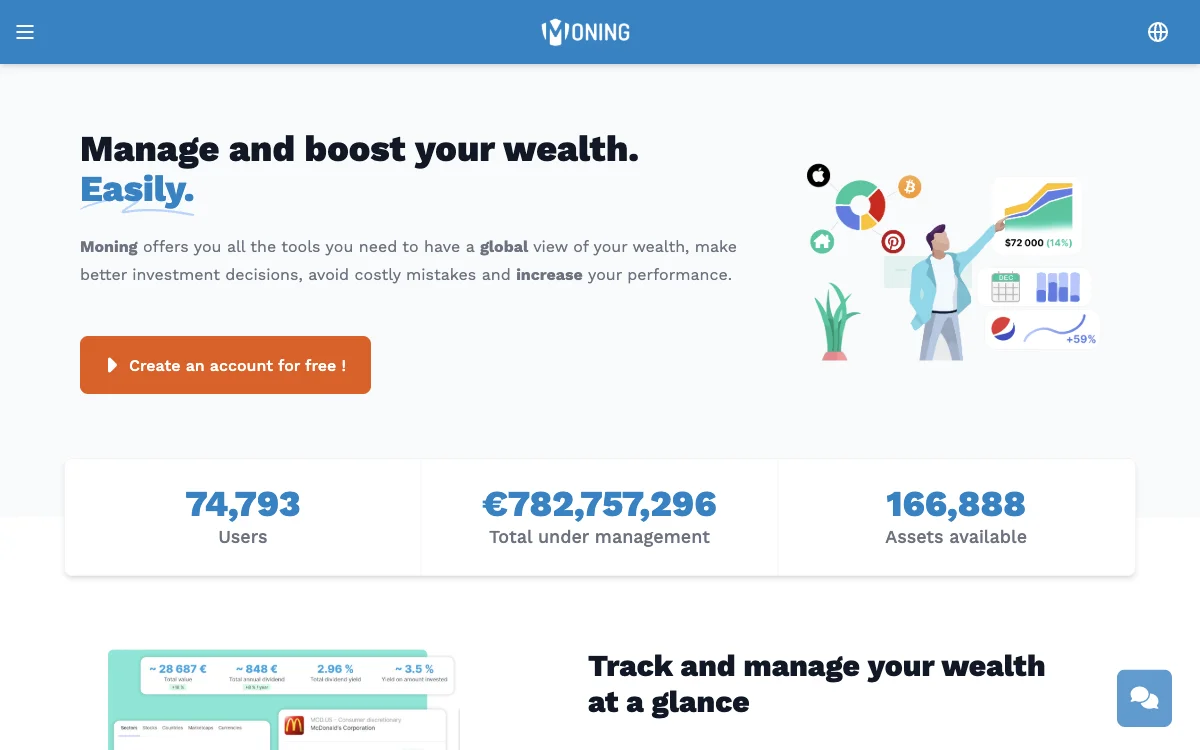 Moning: The AI-Powered Platform for Effortless Wealth Management